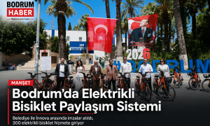 Bodrum’a 300 Elektrikli Bisiklet Geliyor