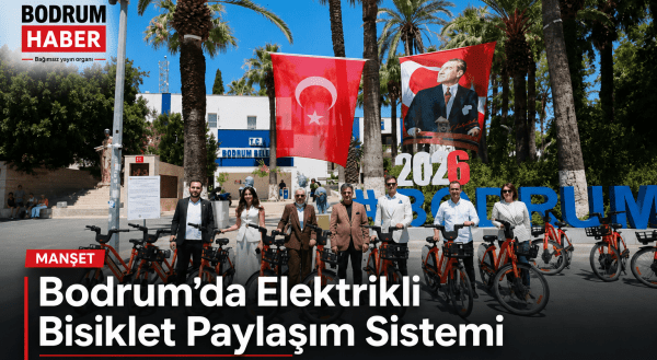 Bodrum’a 300 Elektrikli Bisiklet Geliyor