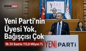 Yeni Parti’nin Üyesi Yok, Bağışçısı Çok