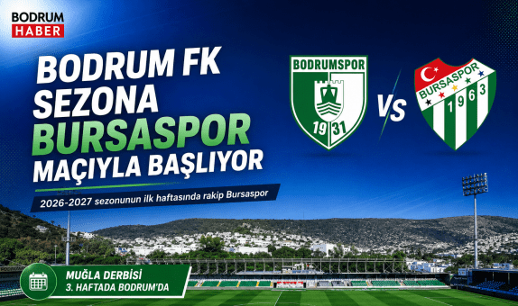 Bodrum FK’nın 2026-2027 Fikstürü Belli Oldu