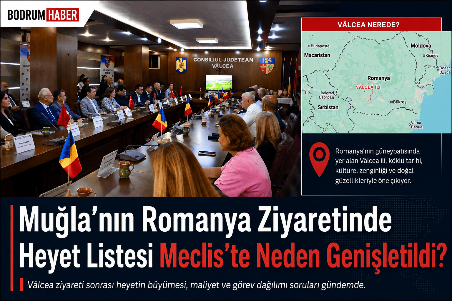 Muğla’nın Romanya Ziyaretinde Heyet Listesi Meclis’te Neden Genişletildi?
