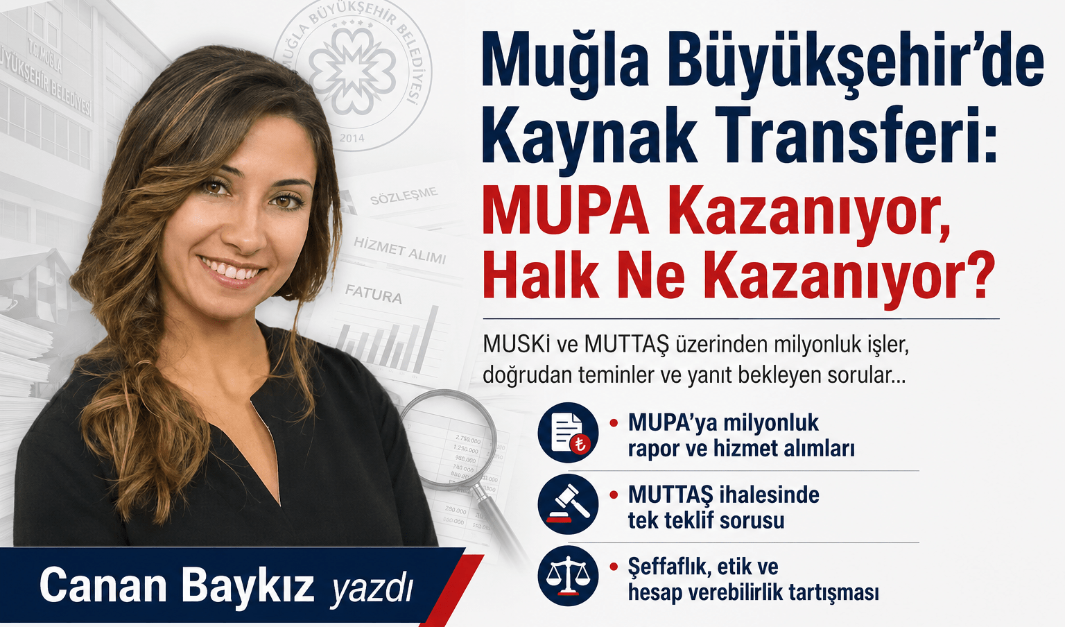 Muğla Büyükşehir’de Kaynak Transferi: MUPA Kazanıyor, Halk Ne Kazanıyor?