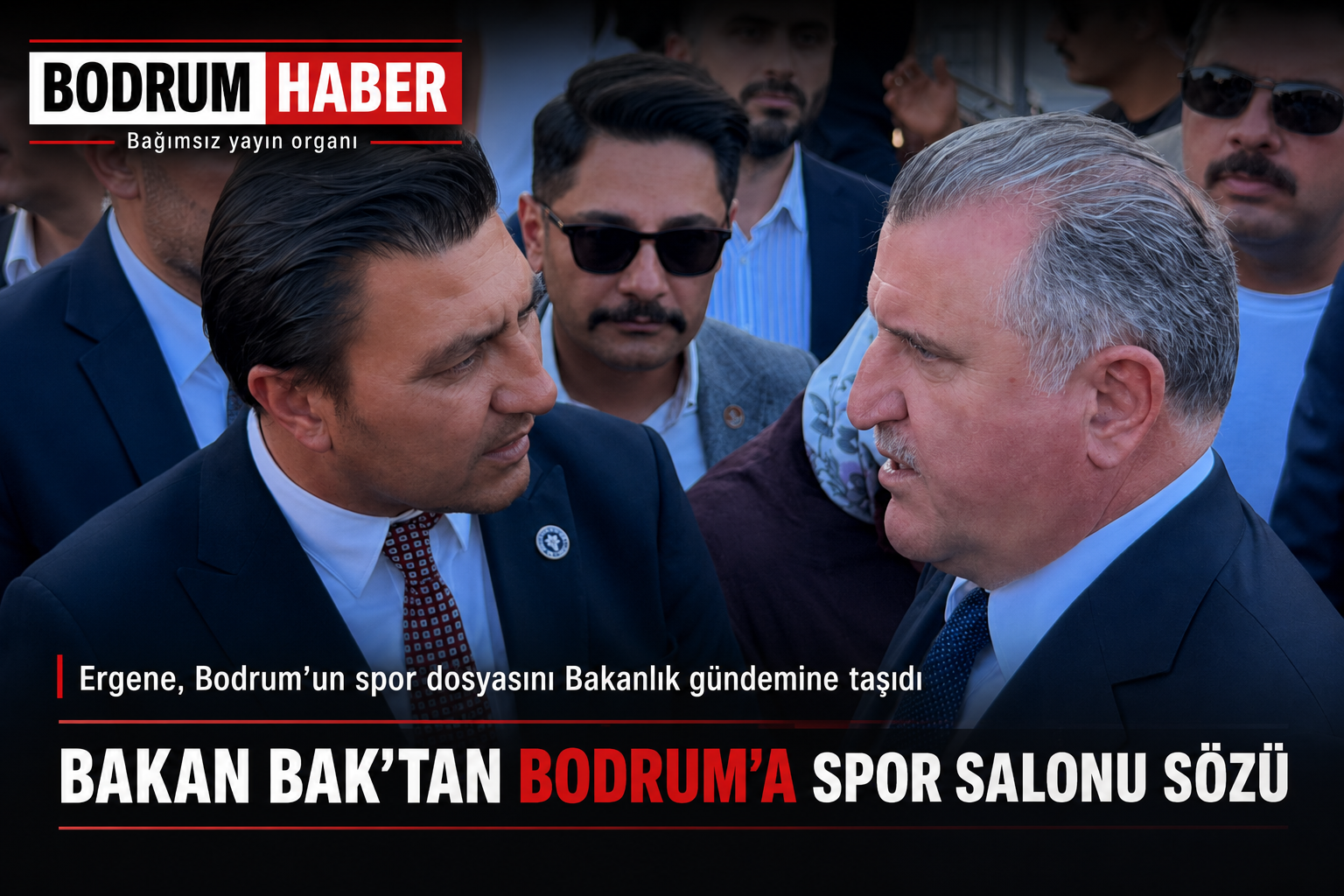 Bodrum’a 5 Bin Metrekarelik Spor Salonu İçin Destek Sözü
