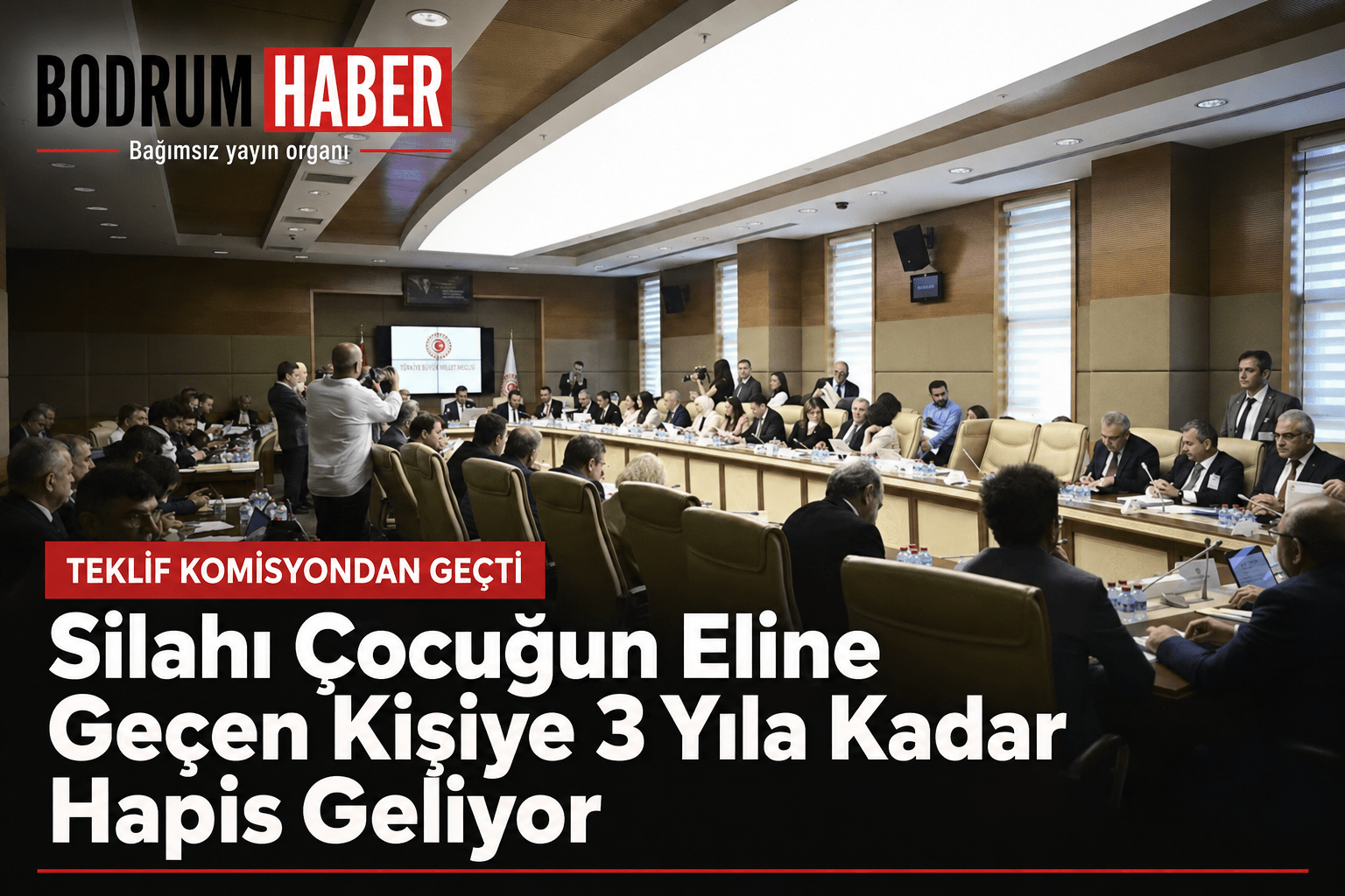 Silahı Çocuğun Eline Geçen Kişiye 3 Yıla Kadar Hapis Cezası Geliyor