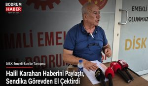 Halil Karahan Haberini Paylaştı, Sendika Görevden El Çektirdi