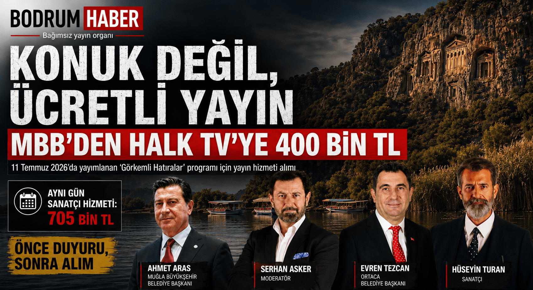 Konuk Değil, Ücretli Yayın: MBB’den Halk TV’ye 400 Bin TL