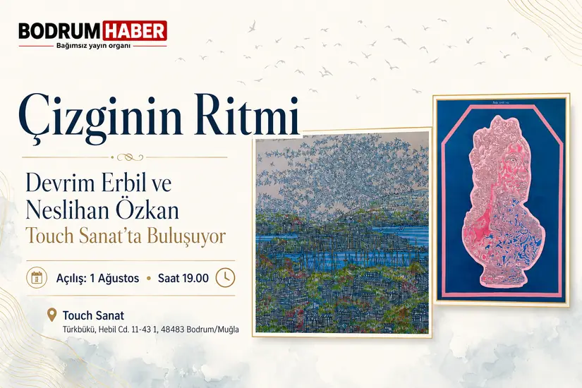 Çizginin Ritmi Touch Sanat’ta Buluşuyor