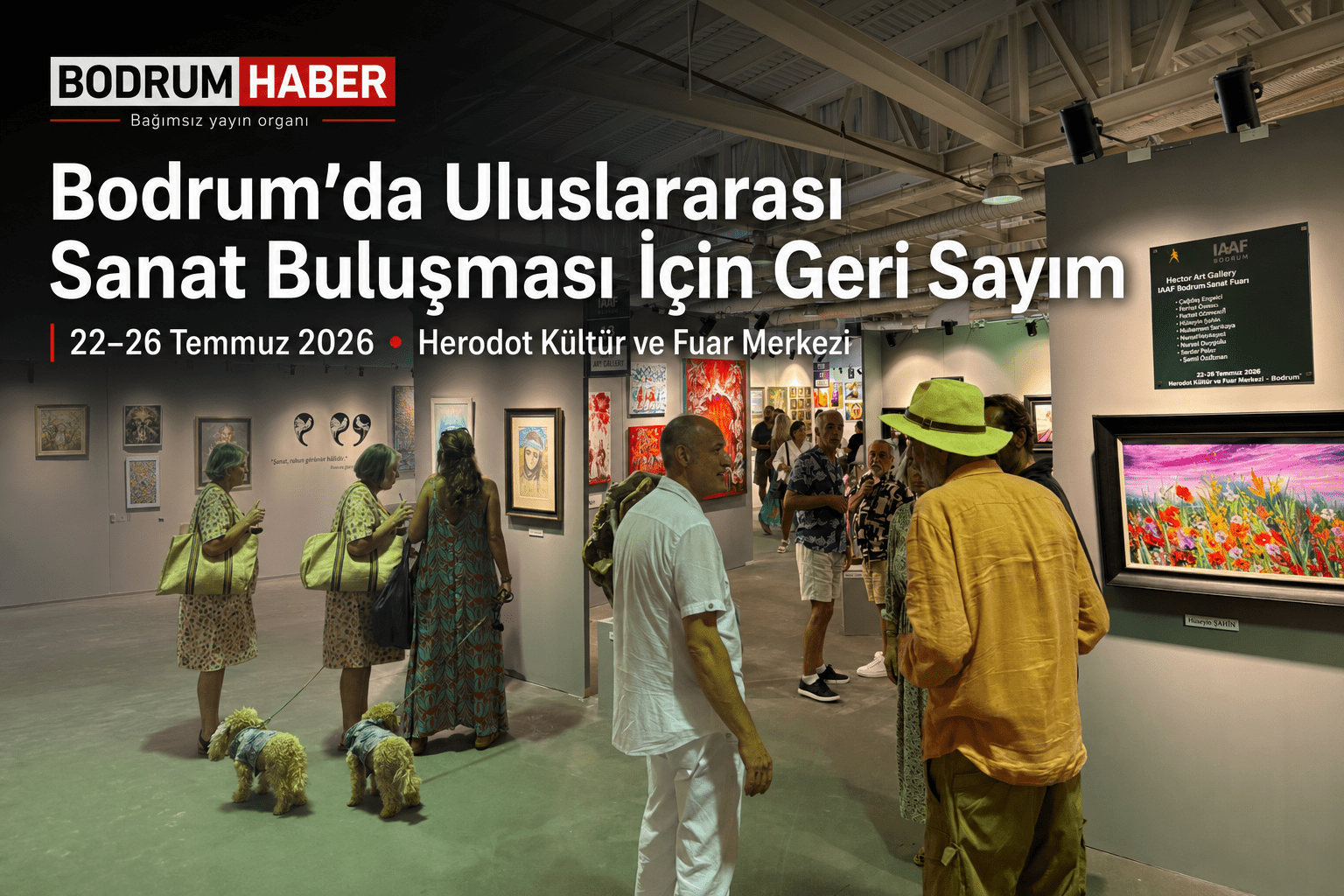 Bodrum’da Uluslararası Sanat Buluşması İçin Geri Sayım