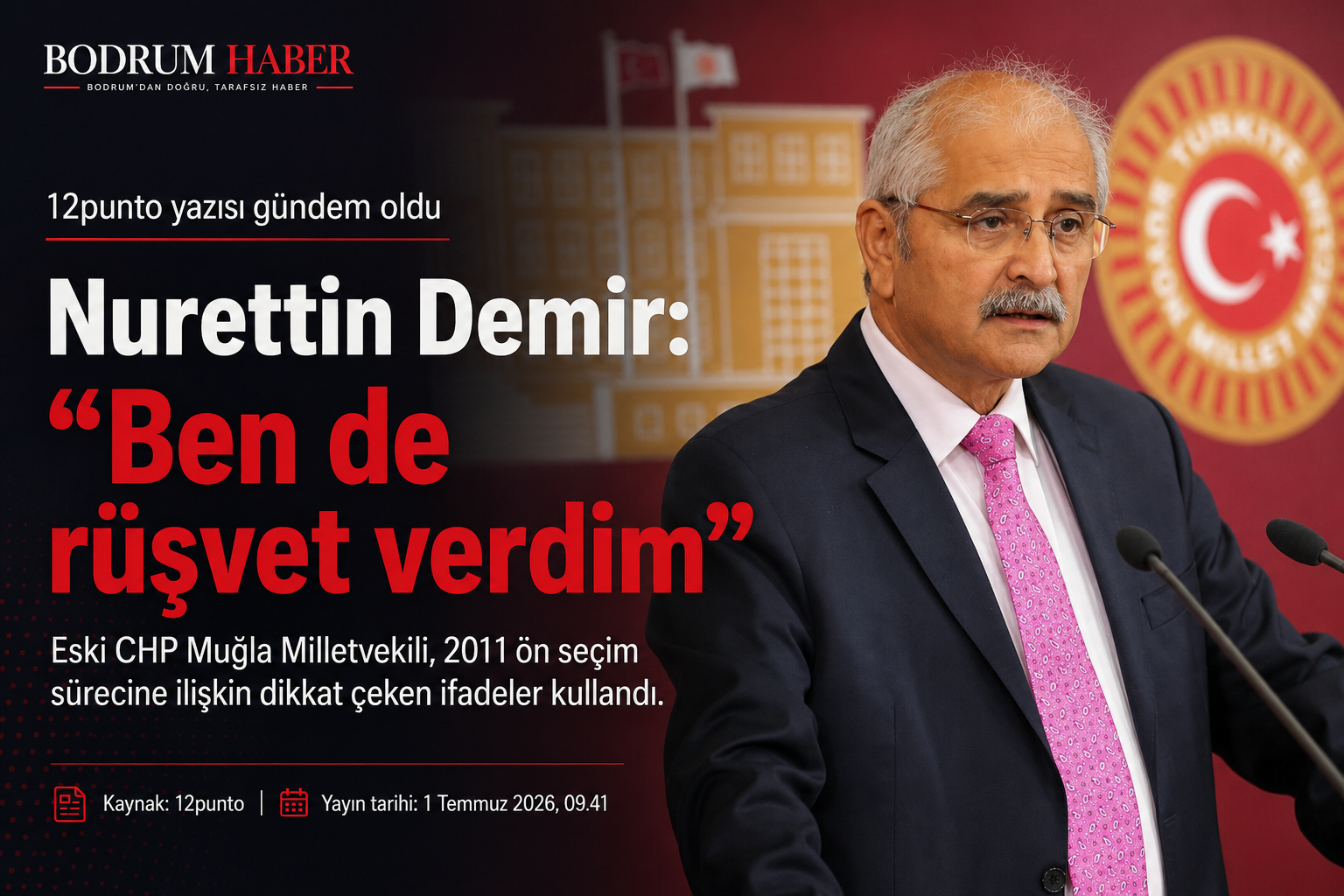 Nurettin Demir’den Ön Seçim İtirafı: “Ben de Rüşvet Verdim”