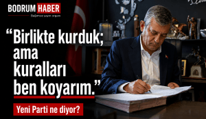 “Birlikte kurduk; ama kuralları ben koyarım.”