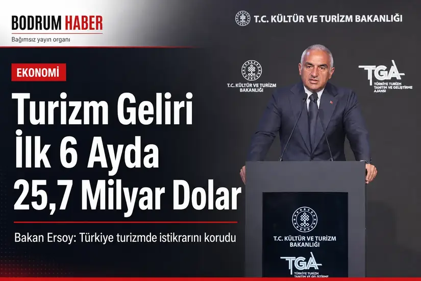 Turist Sayısı Azaldı, Gelir Yerinde Saydı: İlk 6 Ayda 25,7 Milyar Dolar