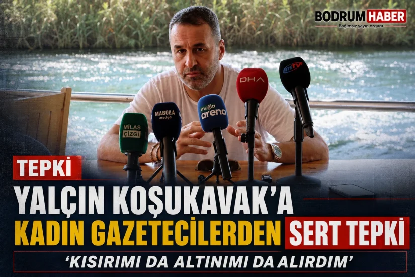 Yalçın Koşukavak’a kadın gazetecilerden sert tepki