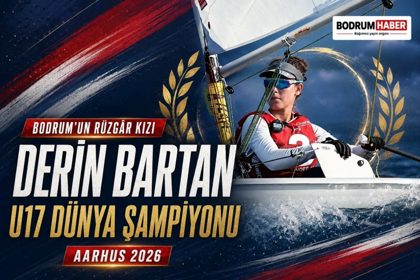 Bodrumlu Derin Bartan U17 Dünya Şampiyonu