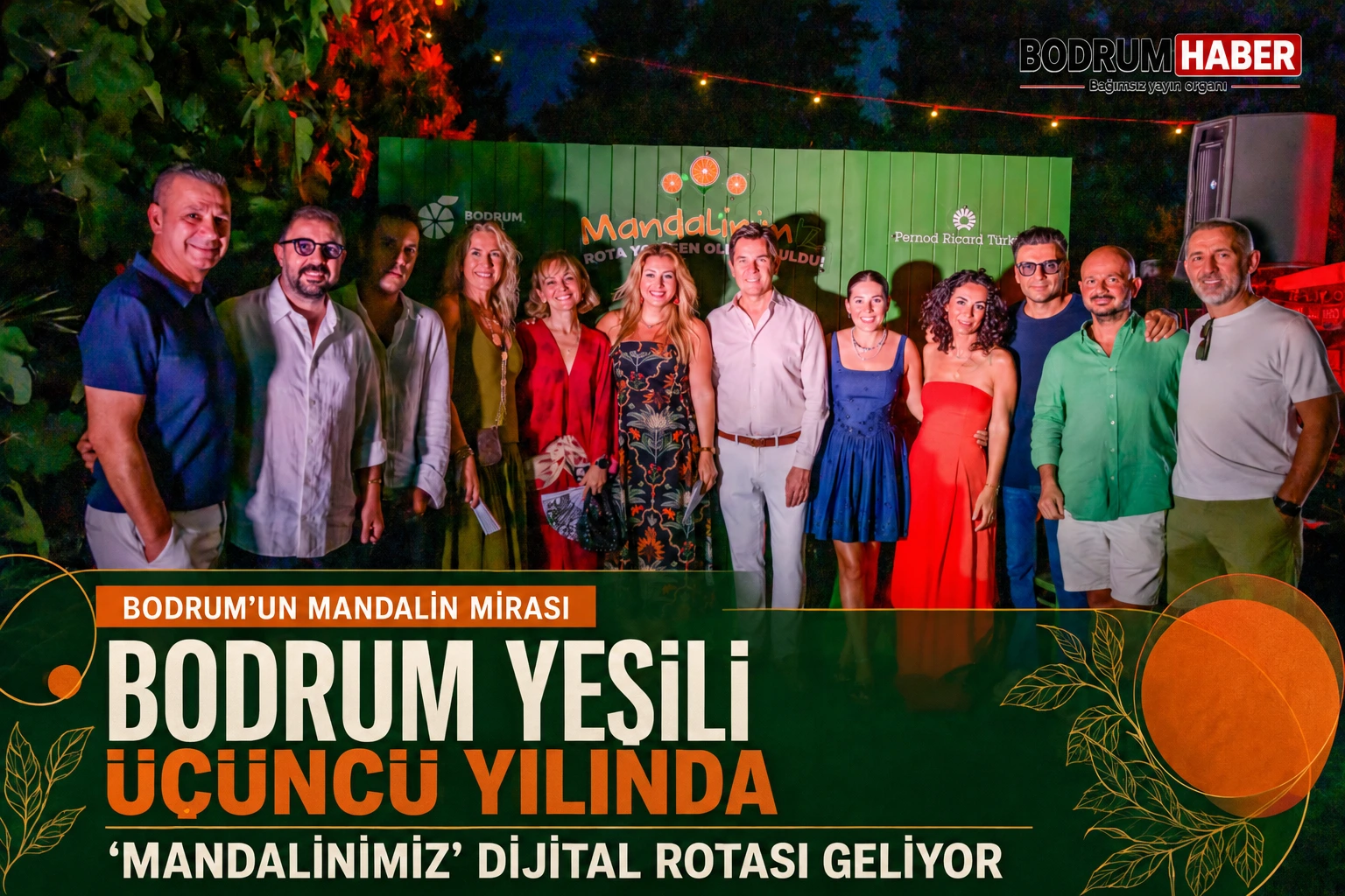 Bodrum Yeşili üçüncü yılında: “MandalinimİZ” dijital rotası geliyor
