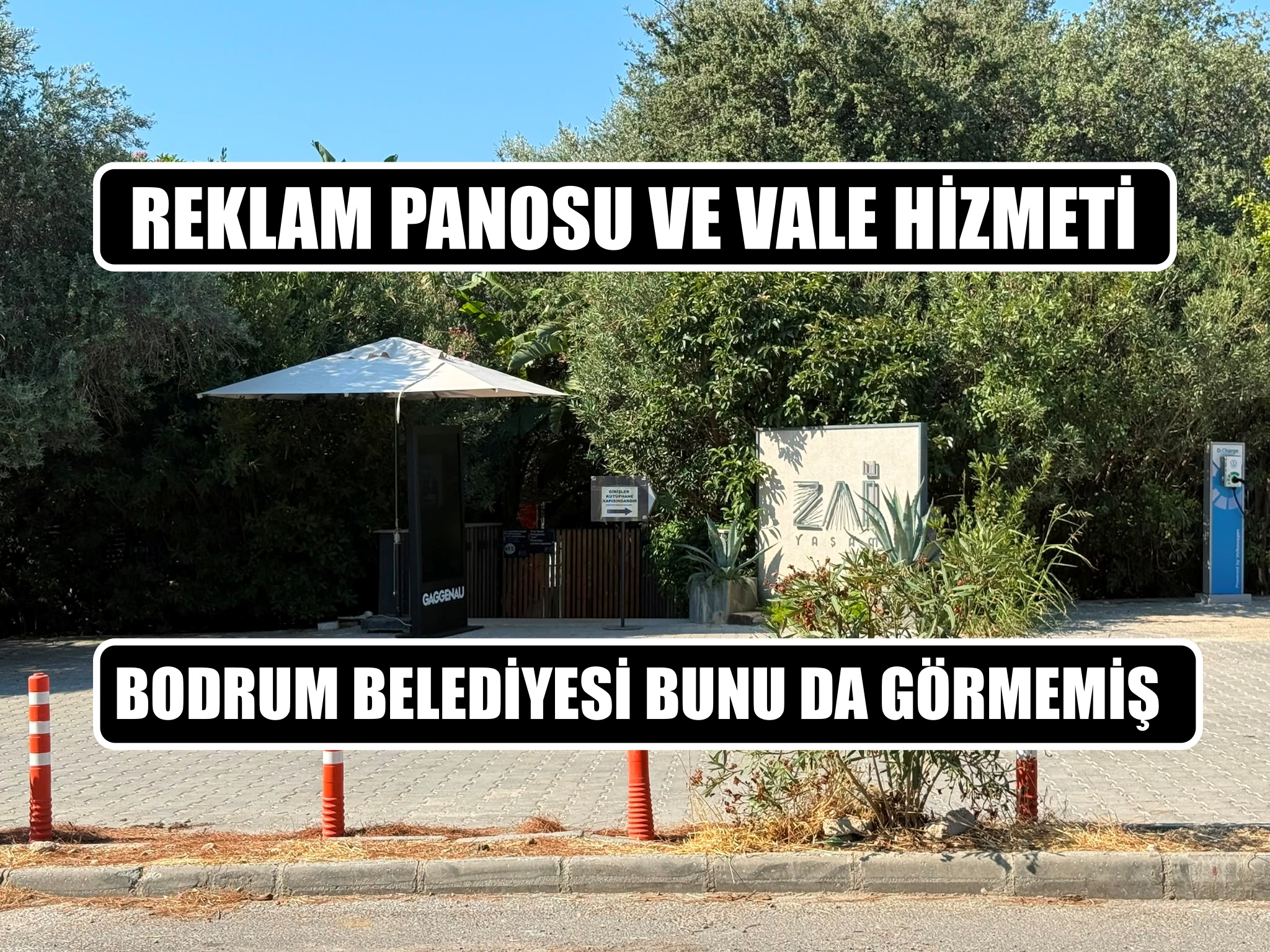 Bodrum Belediyesi kafe dedi, Zai’nin otoparkı çıktı Bodrum Belediyesi kafe dedi, Zai’nin otoparkı çıktı