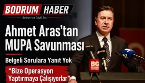 Ahmet Aras’tan MUPA Yazısına Yanıt: “Bize Operasyon Yaptırmaya Çalışıyorlar”