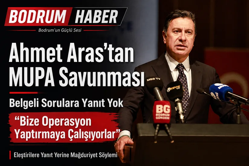 Ahmet Aras’tan MUPA Yazısına Yanıt: “Bize Operasyon Yaptırmaya Çalışıyorlar”