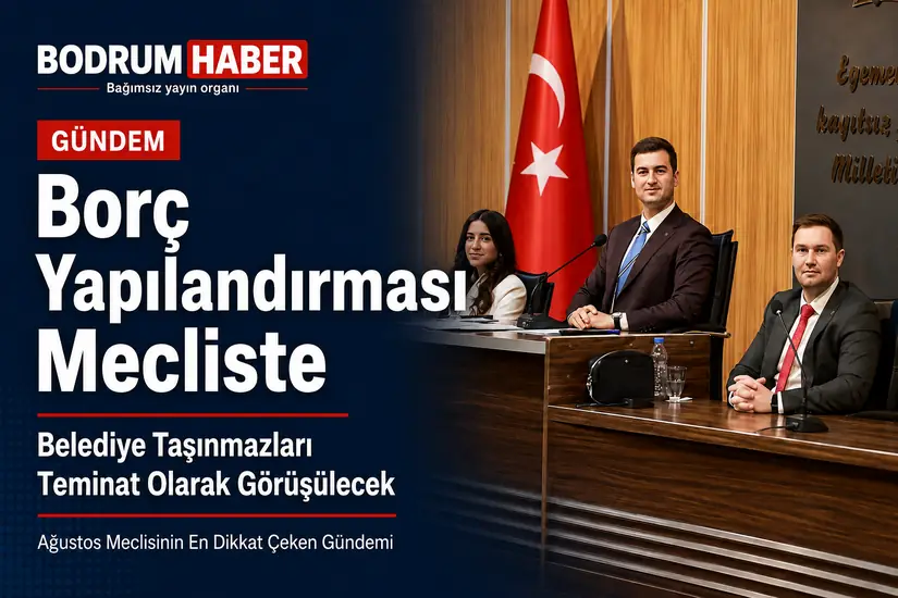 Bodrum Belediyesi Borçları İçin Taşınmazlarını Teminat Gösterecek