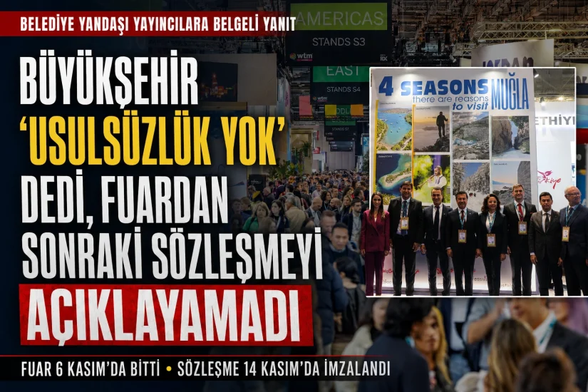 Büyükşehir “usulsüzlük yok” dedi, fuardan sonraki sözleşmeyi açıklayamadı