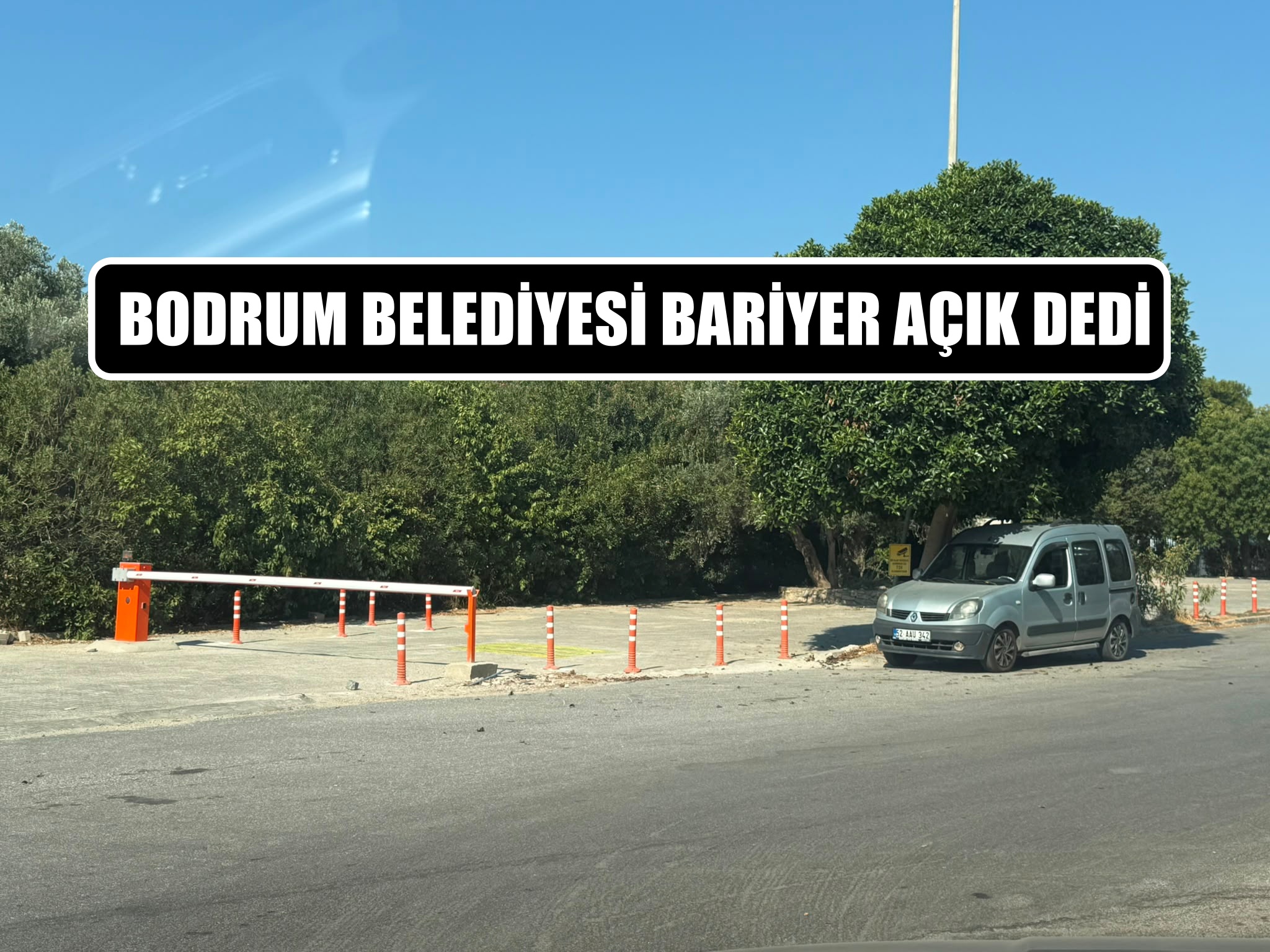 Bodrum Belediyesi kafe dedi, Zai’nin otoparkı çıktı Bodrum Belediyesi kafe dedi, Zai’nin otoparkı çıktı