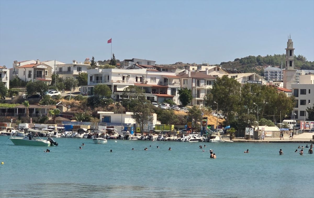 Temmuz ayında Datça trafiğinde 205 bin araç hareketi
