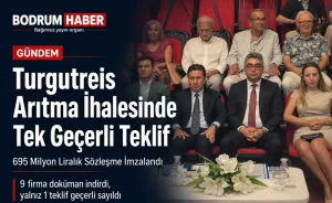 Turgutreis Arıtma İhalesinde Tek Geçerli Teklif