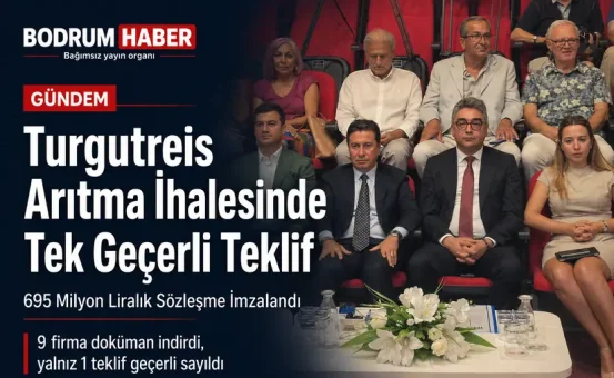 Turgutreis Arıtma İhalesinde Tek Geçerli Teklif