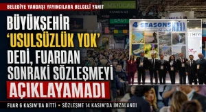 Büyükşehir “usulsüzlük yok” dedi, fuardan sonraki sözleşmeyi açıklayamadı