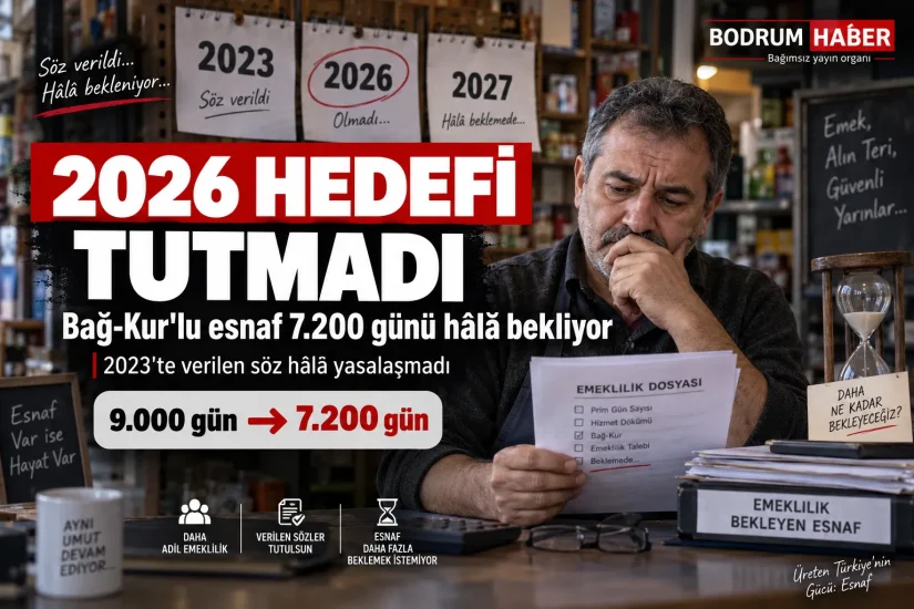 2026 Hedefi Tutmadı: Bağ-Kur’lu Esnaf 7.200 Günü Hâlâ Bekliyor