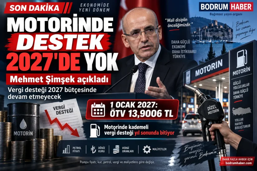 Şimşek Açıkladı: Motorinde Vergi Desteği 2027’de Devam Etmeyecek