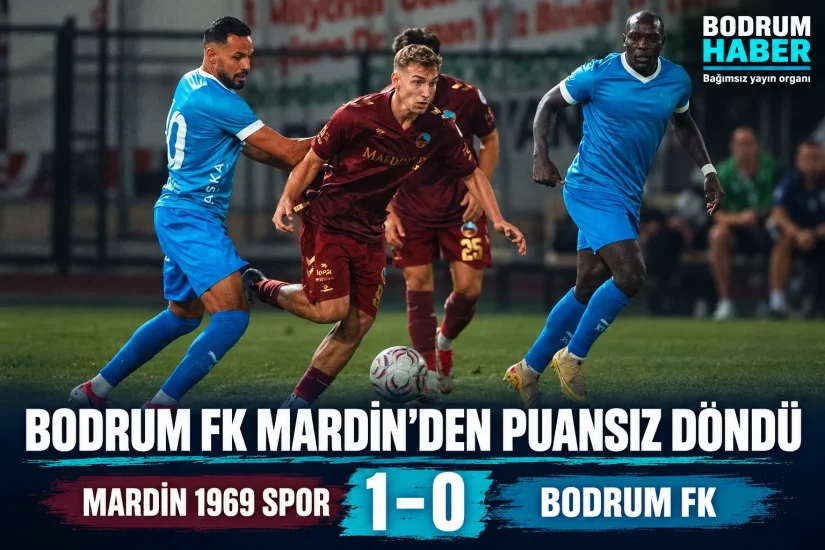 Bodrum FK, Mardin’den puansız döndü