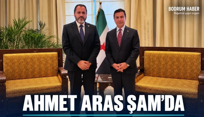 Ahmet Aras Şam’da Suriye Turizm Bakanı ile Görüştü