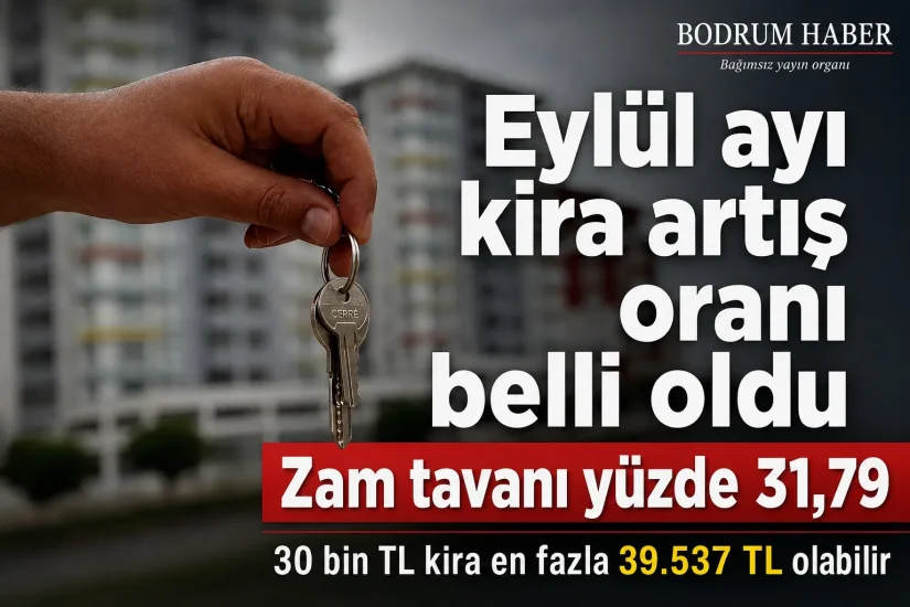 Eylül ayı kira artış oranı belli oldu