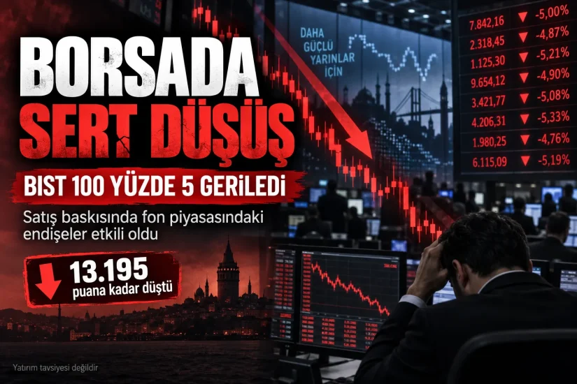 Borsa İstanbul’da Sert Düşüş: BIST 100 Yüzde 5 Geriledi