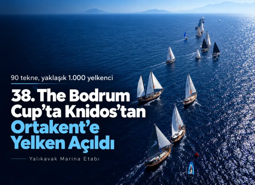 38. The Bodrum Cup’ta Knidos’tan Ortakent’e Yelken Açıldı