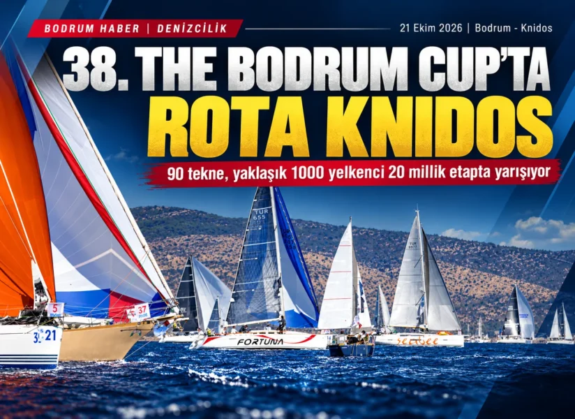 38. The Bodrum Cup’ta İkinci Gün: 90 Tekne Knidos Yolunda