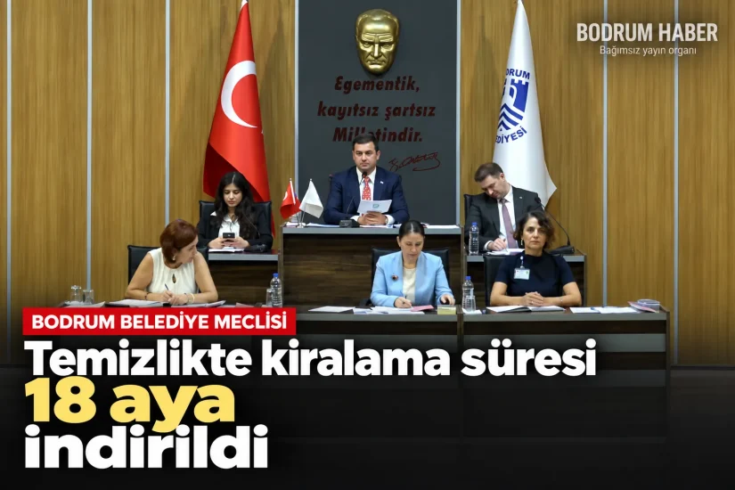Bodrum Belediyesi’nde Temizlik Araçlarının Kiralama Süresi 18 Aya İndirildi