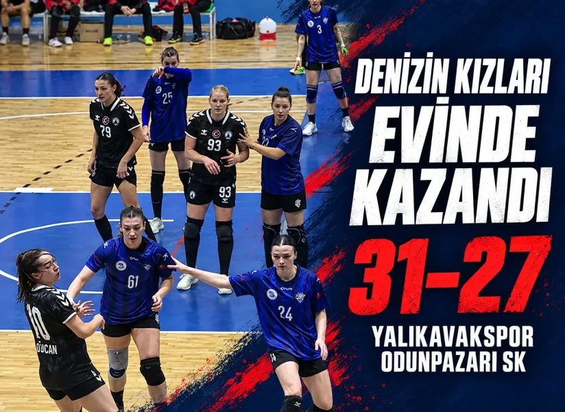 Denizin Kızları’ndan evinde galibiyet: 31-27