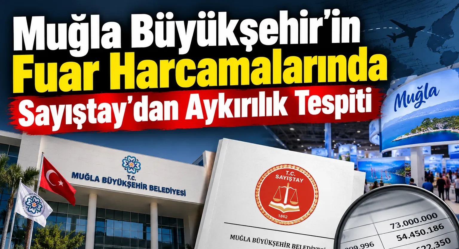 Muğla Büyükşehir’in Fuar Harcamalarında Sayıştay’dan Aykırılık Tespiti